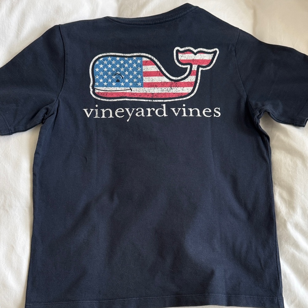 Vineyard Vines Kids Classic Navy Tee